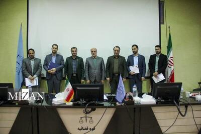 دیدار معاون منابع انسانی قوه قضاییه با کارکنان قضایی و اداری دادگستری استان زنجان/۲۴ شعبه دادگاه صلح در زنجان فعال است