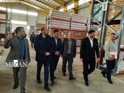 بازدید معاون راهبردی قوه قضاییه از انبار اموال تملیکی زنجان همزمان با سفر رئیس عدلیه
