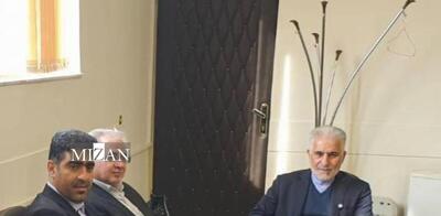 بازدید رئیس سازمان زندان‌ها از دادگستری شهرستان سلطانیه