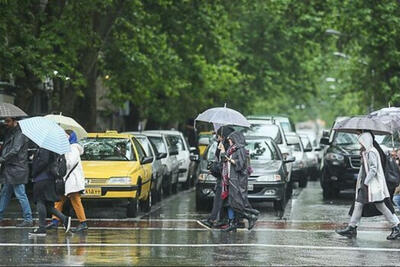 تشدید بارش در 24 استان/ افزایش ارتفاع موج در خلیج فارس و خزر