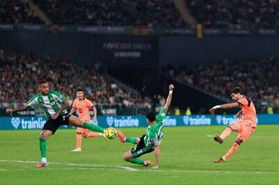 فیلم/ خلاصه بازی بتیس ۳ - بارسلونا ۵ - پارس فوتبال