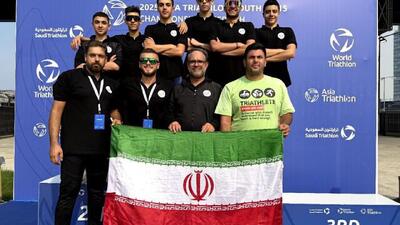 تاریخ‌سازی نوجوانان ترای‌اتلون ایران/ سه سکوی آسیا برای ایران - پارس فوتبال
