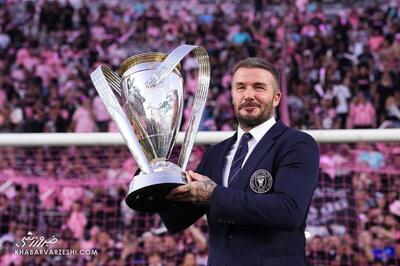 لبخند پرمعنی بکام در آغوش مسی؛ رویا رنگ واقعیت گرفت +عکس و ویدیو - پارس فوتبال