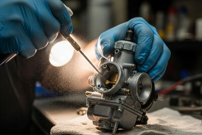 سرویس کاربراتور موتور سیکلت؛ آموزش گام به گام و کاربردی - پدال