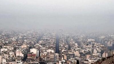 آلودگی هوای تهران در وضعیت نارنجی!