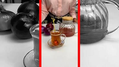  فیلم جوشانده پیاز برای گلو درد و سرفه