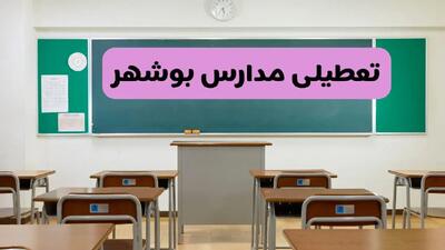 آیا مدارس بوشهر فردا دوشنبه ۱۷ آذر ۱۴۰۴ تعطیل است؟ | تعطیلی مدارس بوشهر دوشنبه