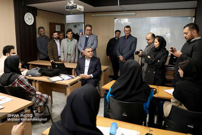 بازدید وزیر نفت از دانشکده نفت تهران