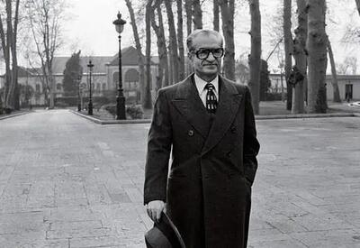 محمدرضا پهلوی با لباس نظامی در چادر پادشاه عربستان + عکس