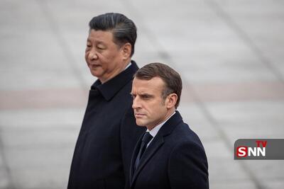  مکرون چین را تهدید کرد