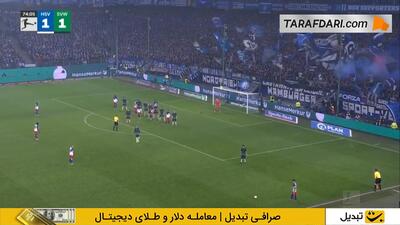 سوپرگل زلاتانی لوکا ووسکوویچ، بازیکن هامبورگ در مقابل وردربرمن