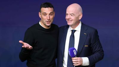 عذرخواهی رسمی فیفا از لیونل اسکالونی به دلیل اتفاق عجیب در مراسم قرعه‌کشی جام جهانی ۲۰۲۶