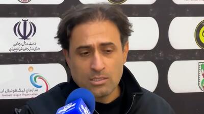 رجب زاده: تیم خوبی داشتیم ولی برایمان حاشیه درست کردند