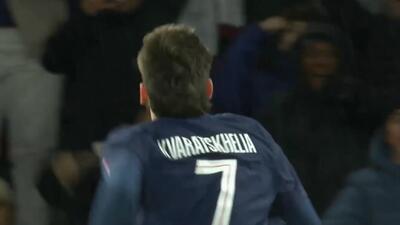 گل اول پاری سن ژرمن به رن (کواراتسخلیا)