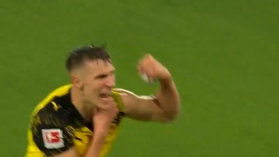 گل دوم دورتموند به هوفنهایم(اشلوتربک)