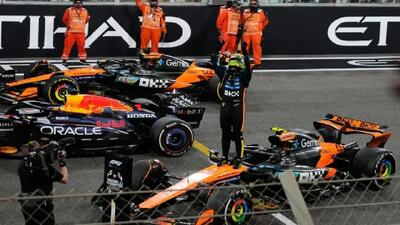 لندو نوریس قهرمان فصل ۲۰۲۵ فرمول یک شد