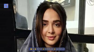  یاسمین «لحظه گرگ و میش» با لباس توری‌ و عروس طوری اش