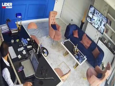 لحظه وقوع زلزله‌ در آنتالیای ترکیه