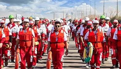 وجود 3.3 میلیون داوطلب هلال احمر