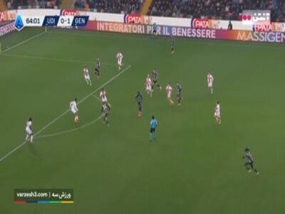 گل اول اودینزه به جنوا (پیوتورسکی)