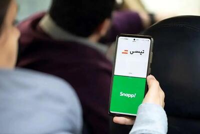 تکلیف سهمیه بنزین اسنپ و تپسی مشخص شد