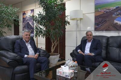 دیدار نماینده اسدآباد با داریوش اسماعیلی، مدیرعامل صبانور