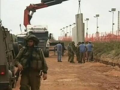  اسرائیل در مرز اردن دیوار می کشد