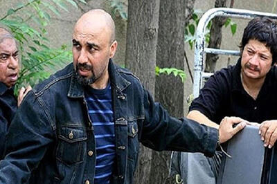  تصویری جالب از رضا عطاران در پشت صحنه سریال «متهم گریخت»