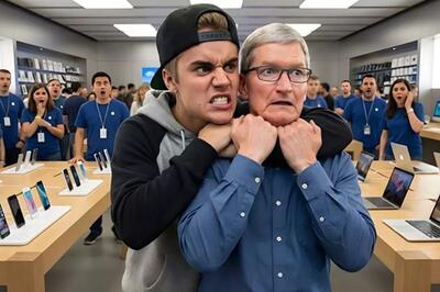  «جاستین بیبر» کارکنان اپل را به خفه‌کردن تهدید کرد