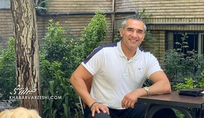 احمدرضا عابدزاده این روزها بچه‌داری می‌کند!