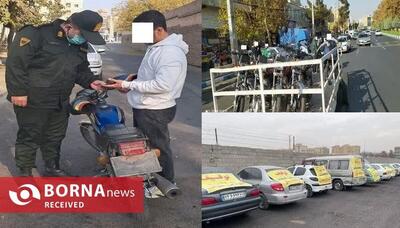  ۷۹۱ دستگاه وسائط نقلیه پلاک مخدوش و فاقد پلاک در پارکینگ غرب استان تهران