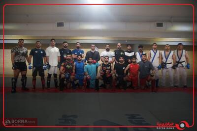  پیگیری تمرینات تیم ملی MMA مردان پیش از حضور در قهرمانی آسیا