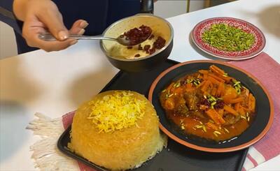  آموزش تهیه خورش هویج با گوشت و آلو؛ همراه با نکات مهم
