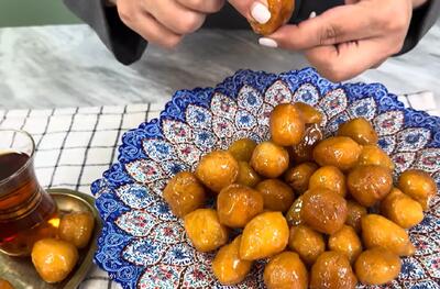  طرز تهیه لگیمات ترد و اصل عربی؛ یک شیرینی عربی پرطرفدار