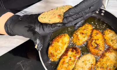  طرز تهیه کتلت کردی با مرغ و سبزیجات؛ خوشمزه و ساده