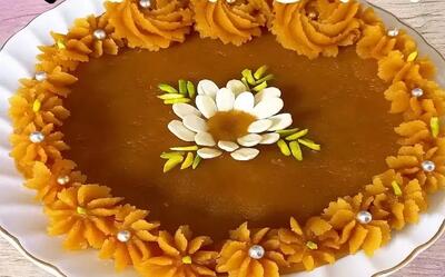  طرز تهیه حلوا زعفرانی خوشمزه و لطیف در عرض ۵ دقیقه !
