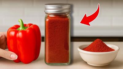  طرز تهیه پودر پاپریکا در عرض چند دقیقه با حفظ رنگ و بوی