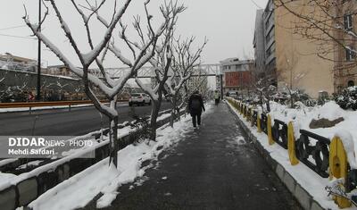 احتمال وقوع سیلاب؛ هشدار بارش باران و برف در پایتخت