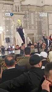  یک سال از سقوط بشار اسد گذشت/ الجولانی به مسجد اموی دمشق رفت+ فیلم