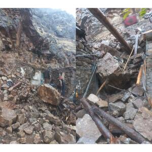 عکس/ خسارت باران شدید در هورامان کرمانشاه