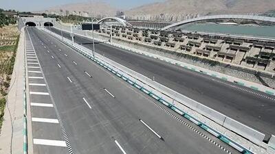  باند شمالی تونل شهدای غزه امشب مسدود است