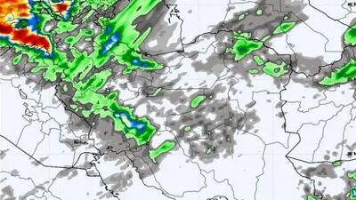 بارندگی در مناطقی از غرب کشور / بارش پراکنده باران در تهران از بعدازظهر امروز