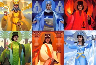 امشاسپندان؛ با فرزندان اهورامزدا آشنا شوید!