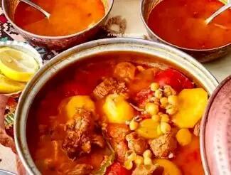  طرز تهیه  آبگوشت گندم خوشمزه!