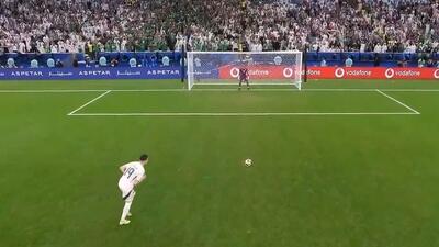 پنالتی عربستان توسط الحمدان مقابل مراکش تبدیل به گل نشد