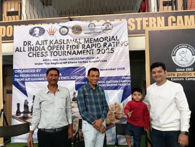  کودک سه‌ساله هندی رکورددار جدید دنیای شطرنج شد (عکس)