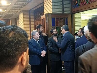  مراسم بزرگداشت همسر و فرزندان معاون رئیس‌جمهور برگزار شد+ تصاویر+ فیلم