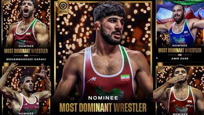 ۵ نماینده ایران در جمع نامزدهای برترین کشتی‌گیران سال ۲۰۲۵