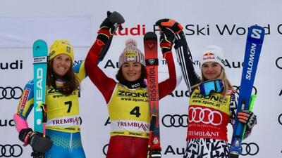 مارپیچ بزرگ اسکی آلپاین؛ درخشش اتریش در ترمبلان