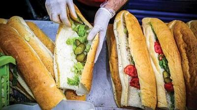 قیمت ساندویچ سر به فلک گذاشت!